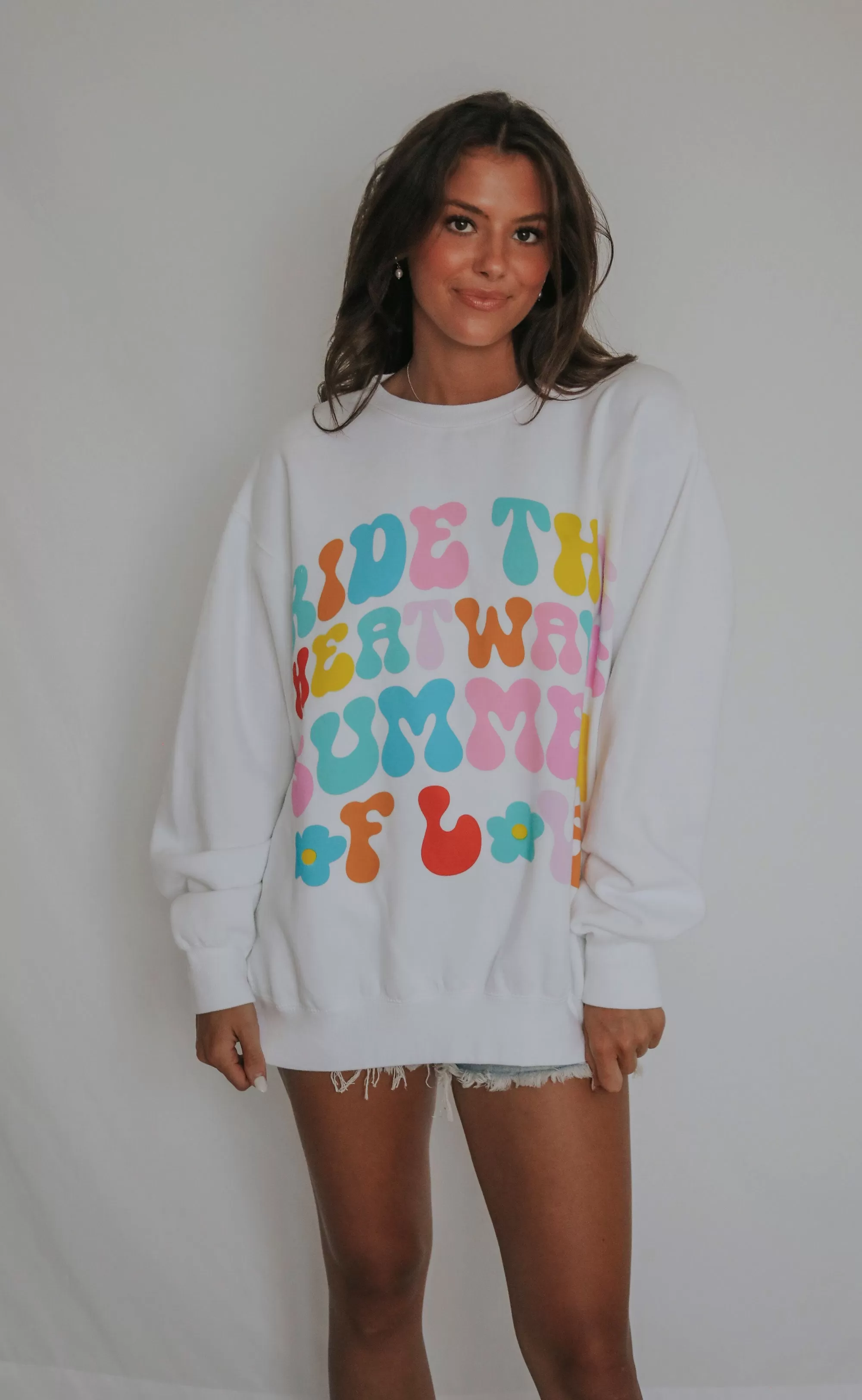 show me your mumu: stanley sweatshirt - summer of love