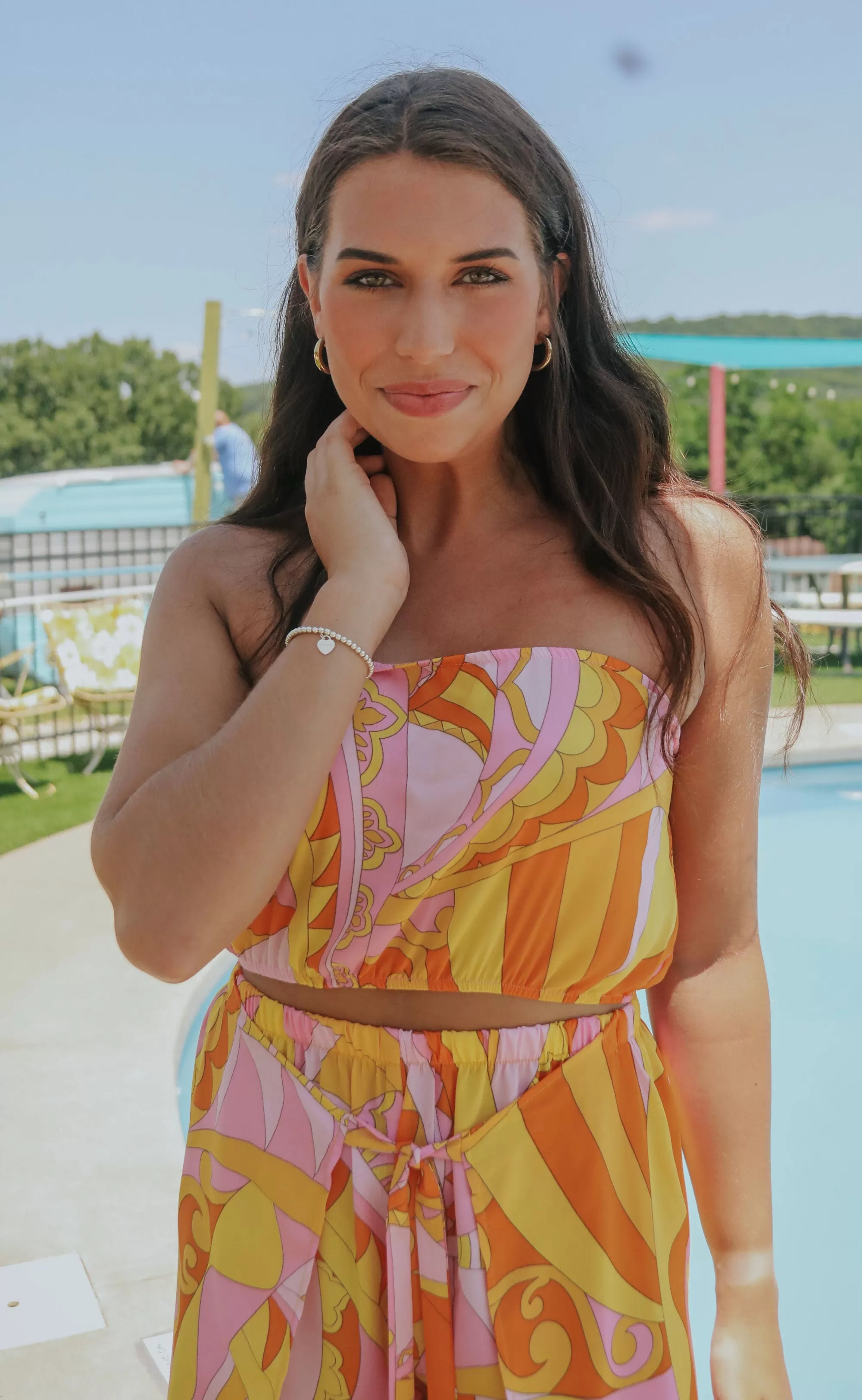 show me your mumu: teeny tube top - caribbean cocktail