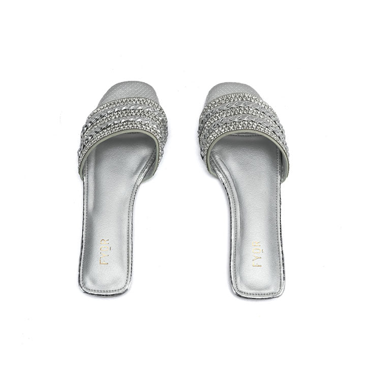 Slip-on Adorned with Crystals MY 334