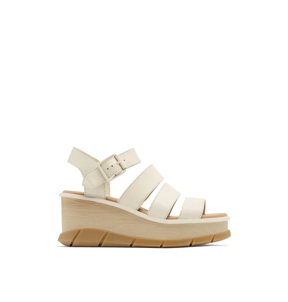 'Sorel' Women's Joanie III Ankle Strap Sandal - Chalk / Gum