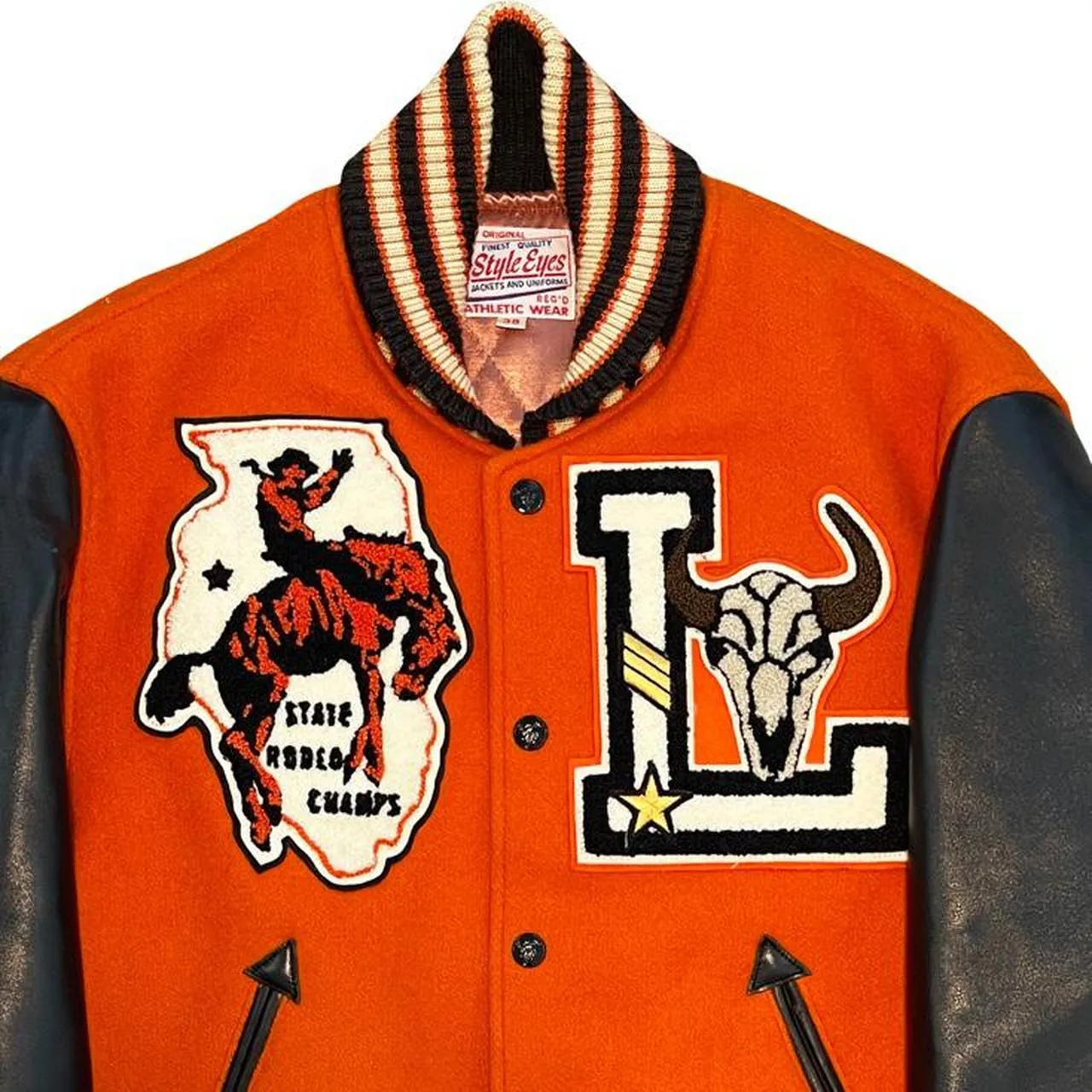 Style Eyes Varsity Jacket