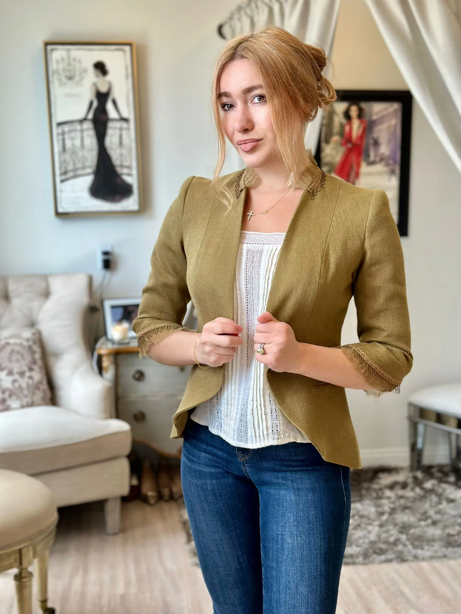 T.ba Juliette Jacket Linen