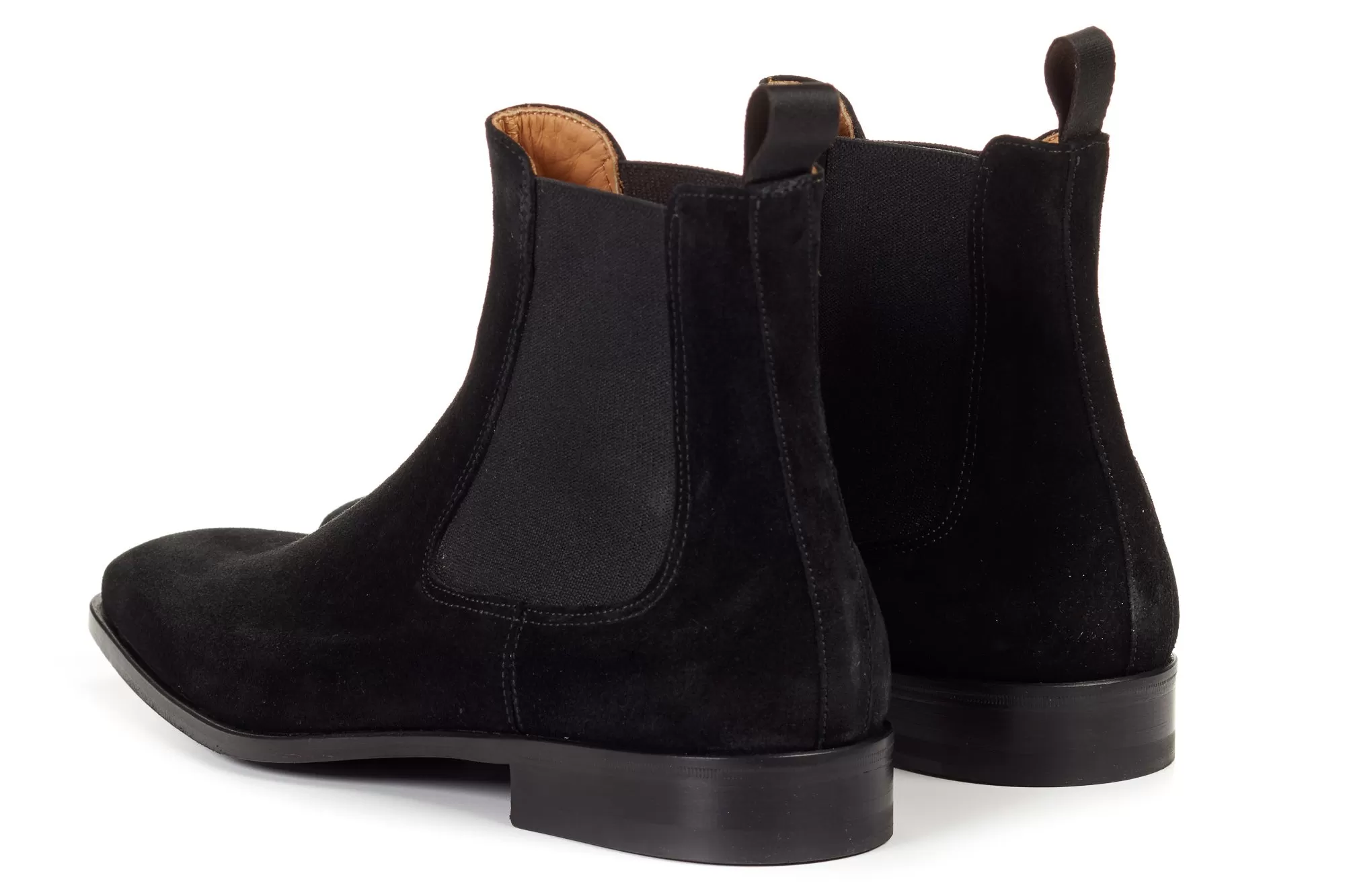 The Dean Chelsea Boot - Nero Suede