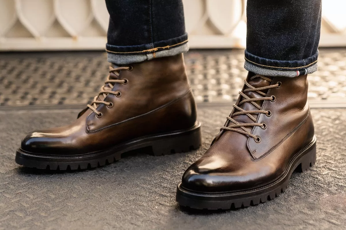 The Diesel Army Boot - Chocolate