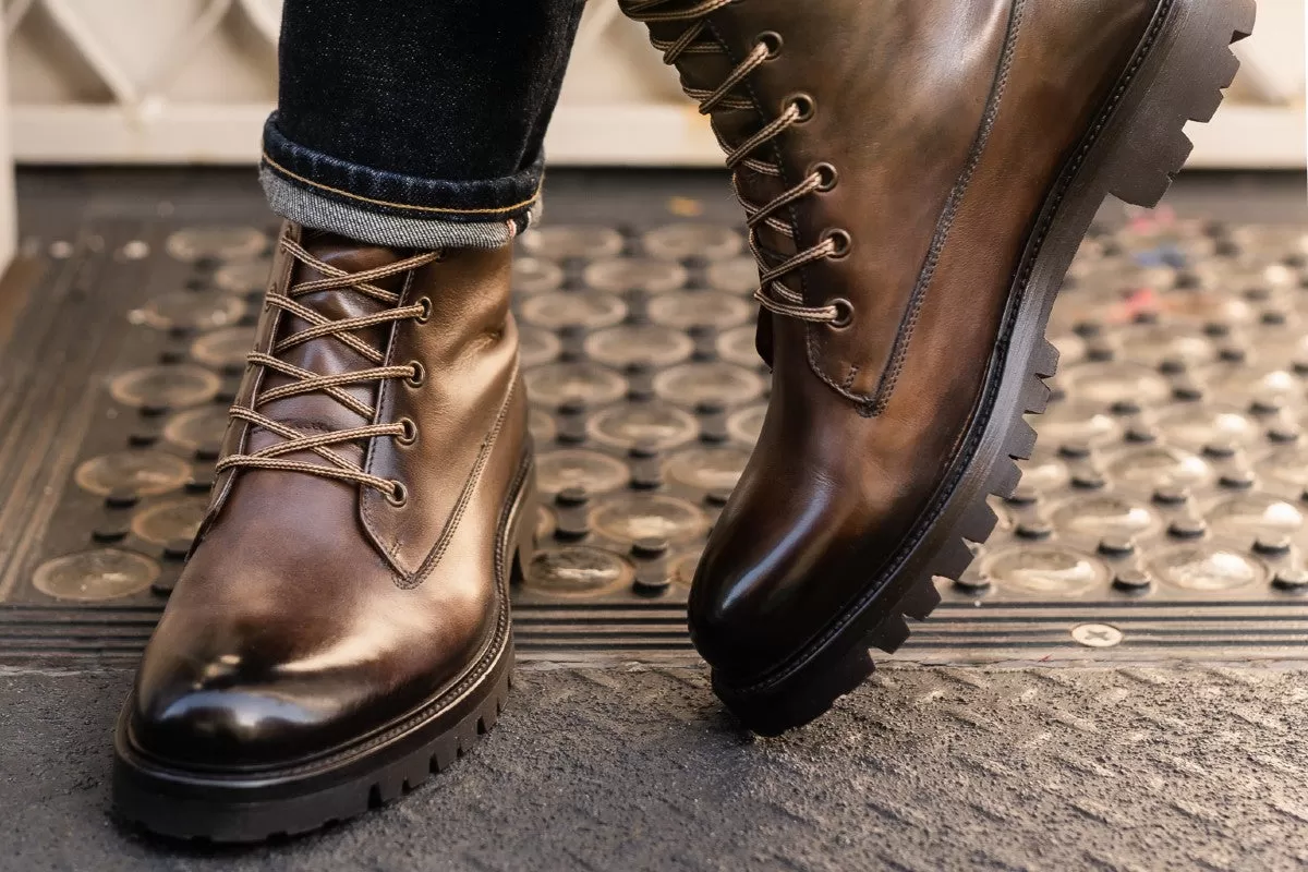 The Diesel Army Boot - Chocolate