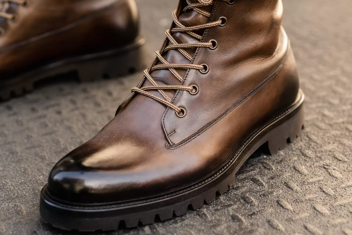 The Diesel Army Boot - Chocolate