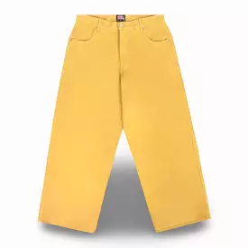 The Hundreds 'Adam Bomb' Washed Baggy Room Denim Mustard