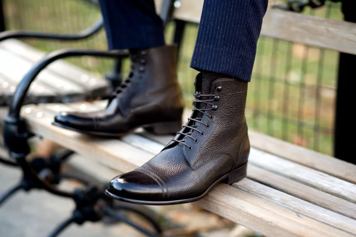 The Jackman Cap-Toe Boot - Chocolate