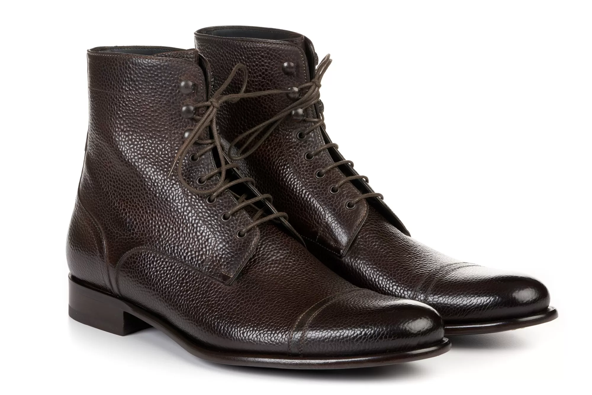 The Jackman Cap-Toe Boot - Chocolate