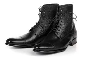 The Jackman Cap-Toe Boot - Nero