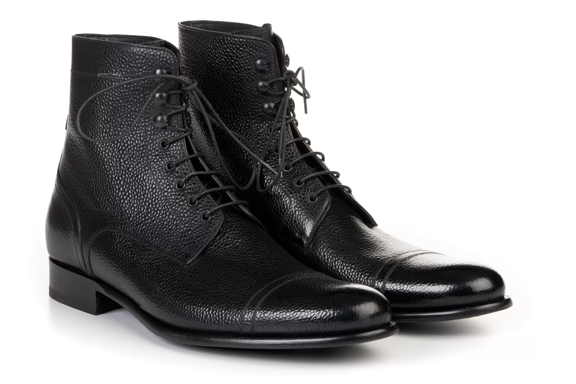 The Jackman Cap-Toe Boot - Nero