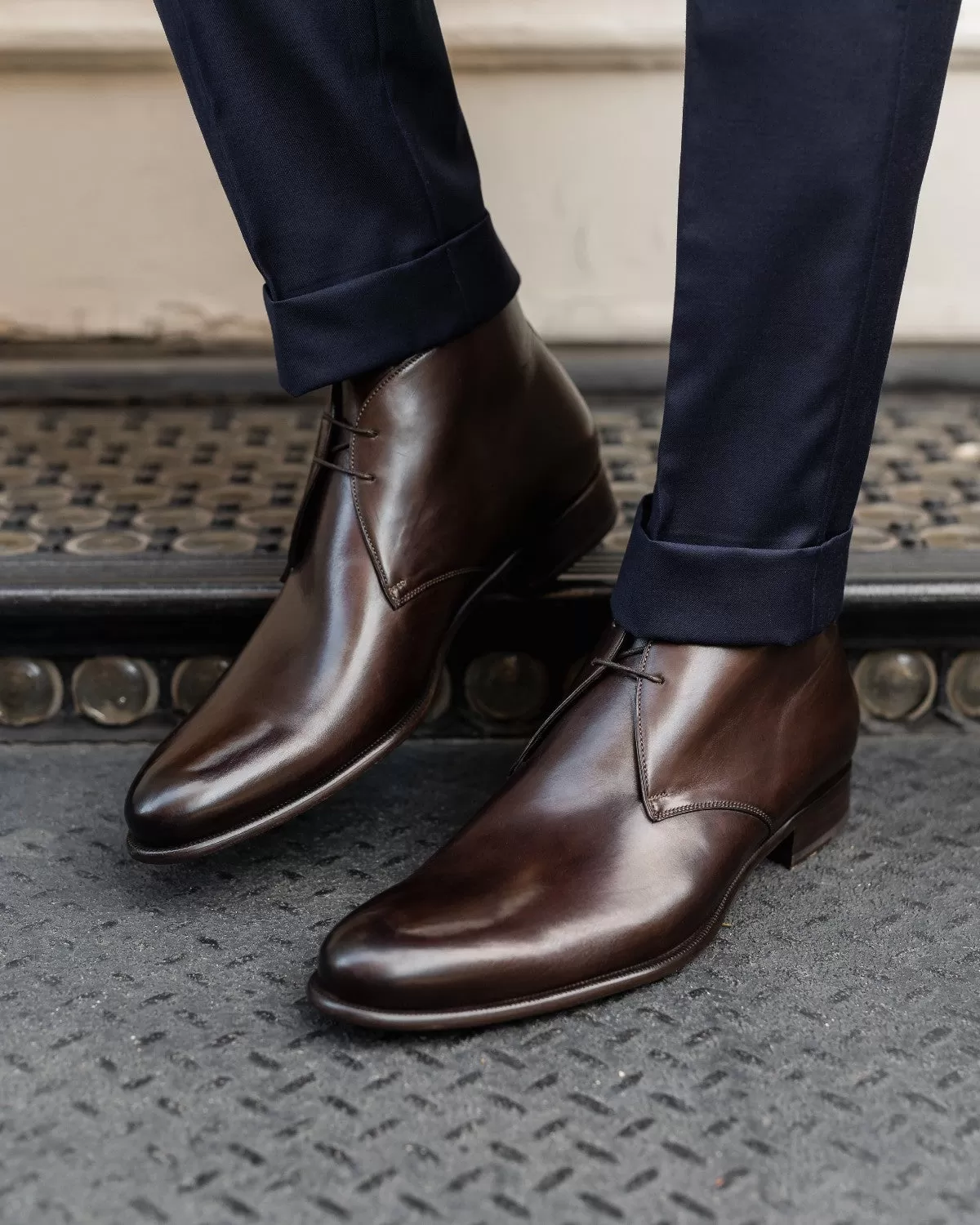 The Newman Chukka Boot - Chocolate