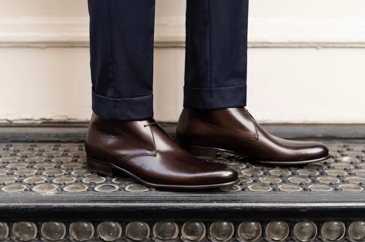 The Newman Chukka Boot - Chocolate