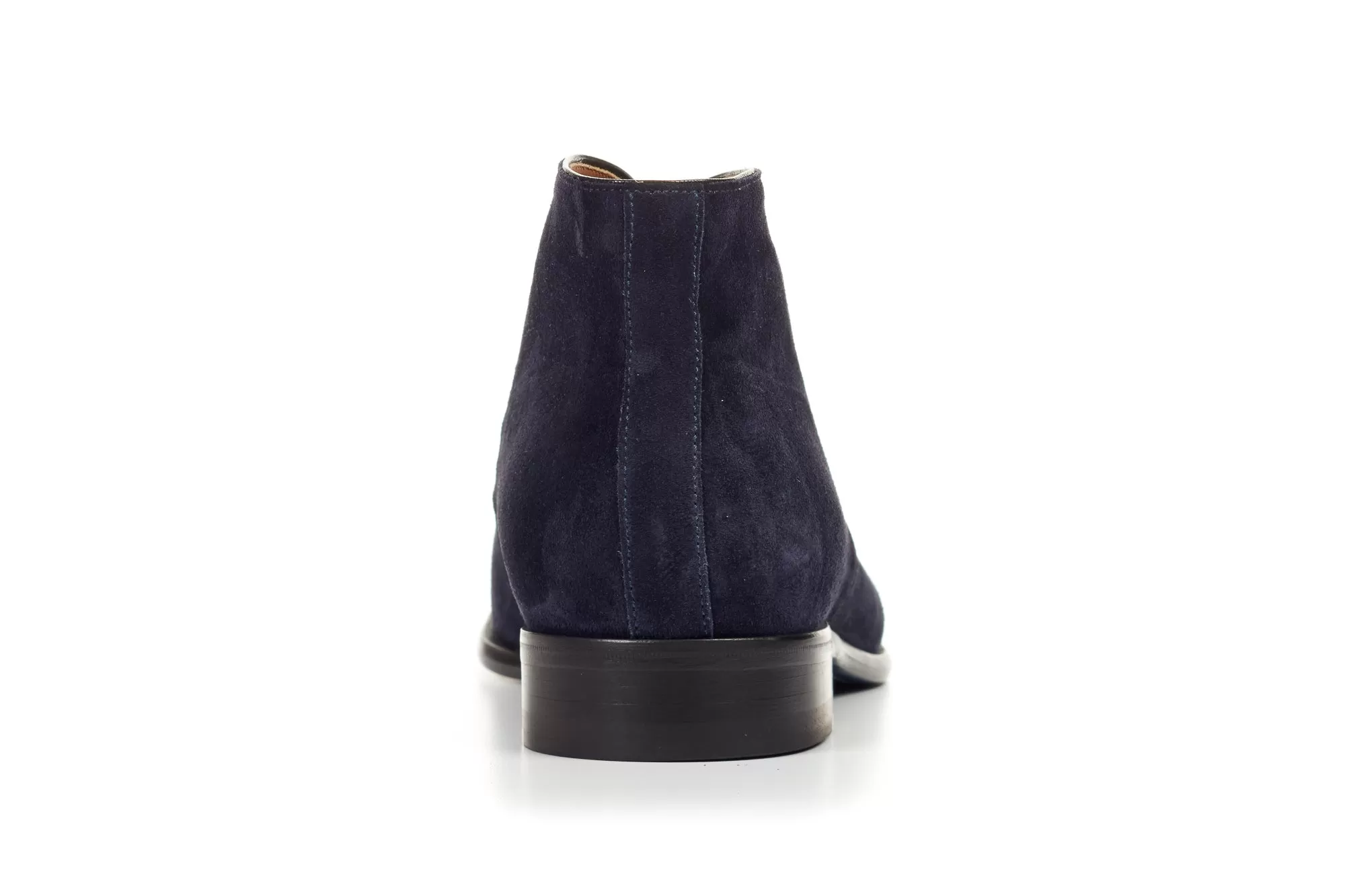 The Newman Chukka Boot - Midnight Blue Suede