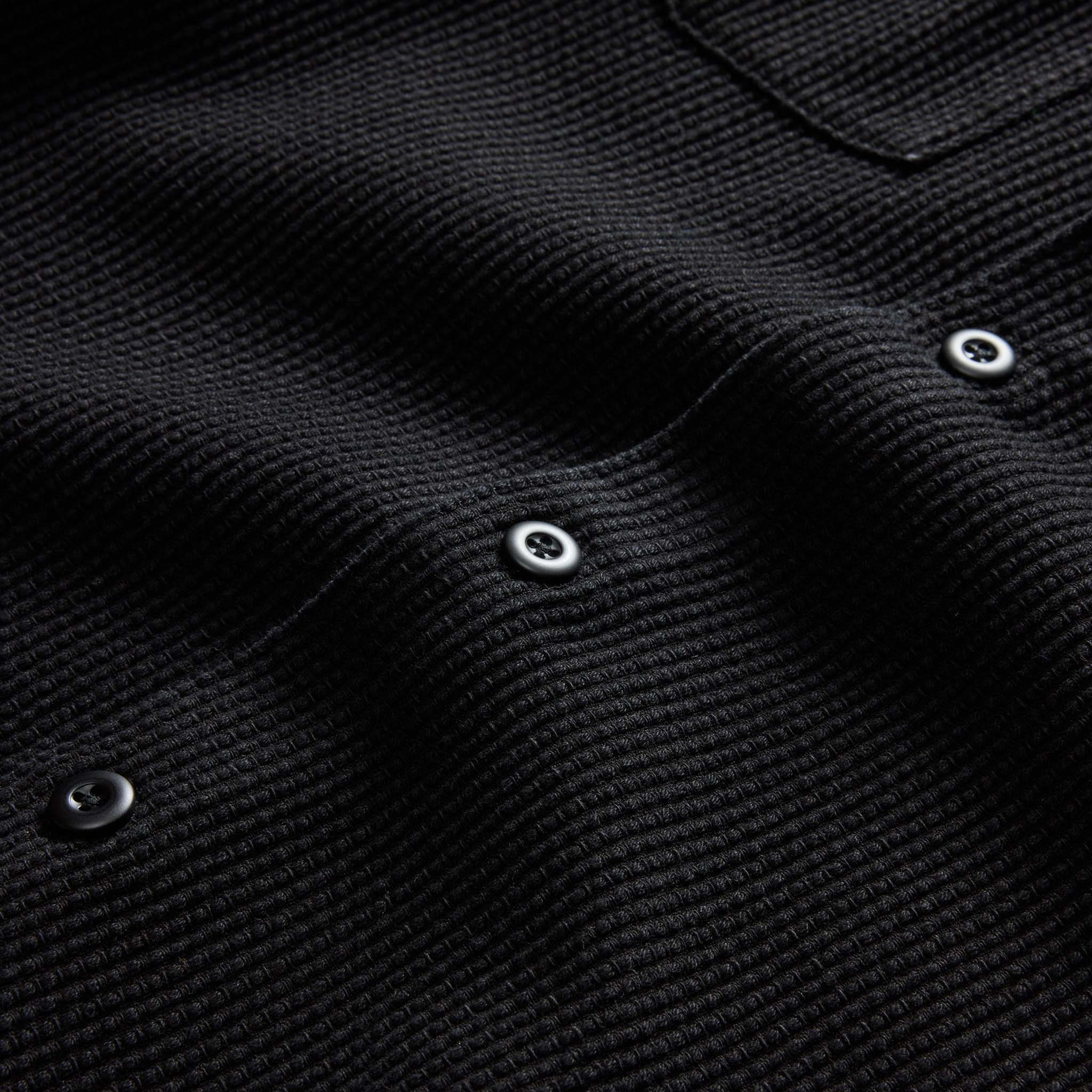 The Point Shirt in Coal Sashiko