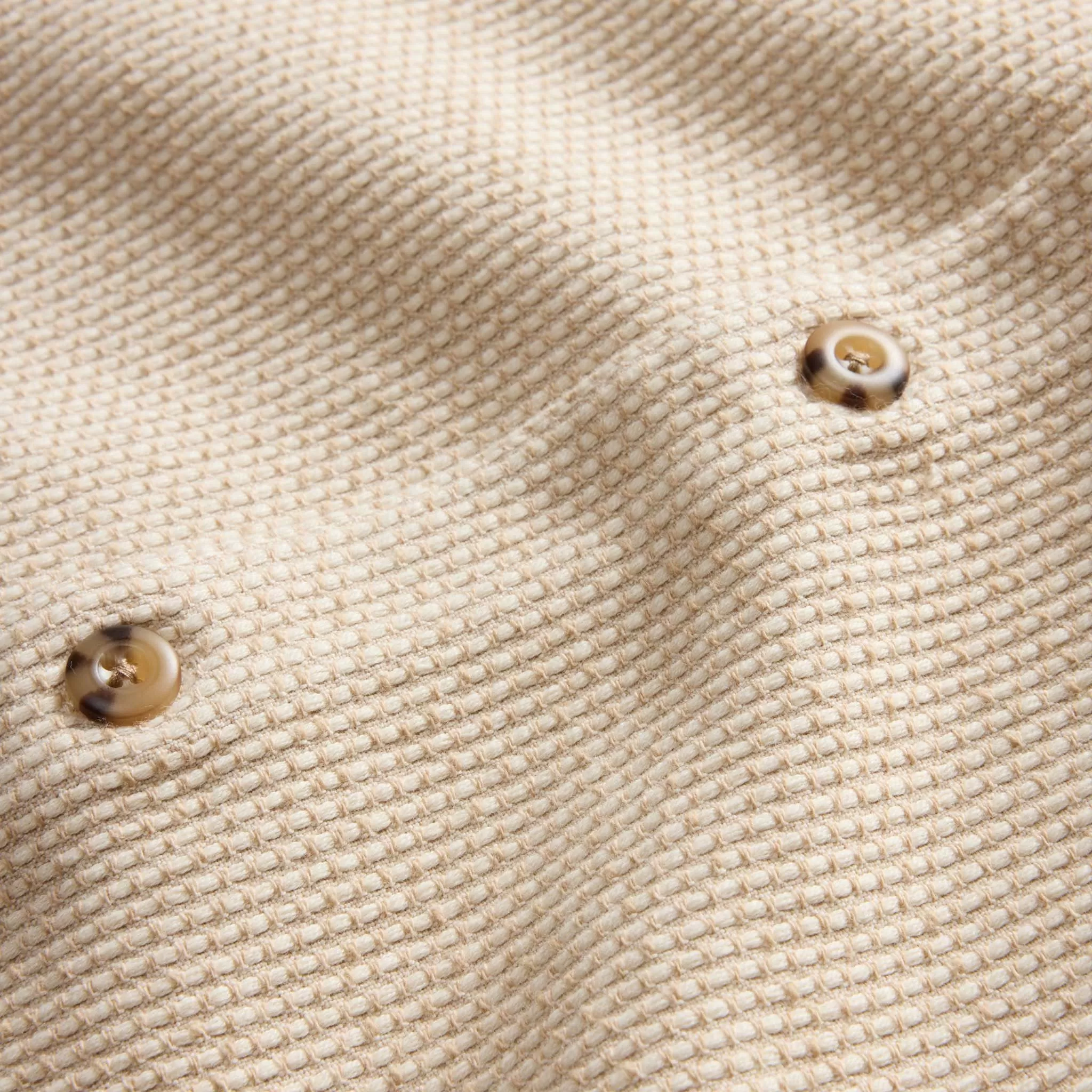 The Point Shirt in Natural Sashiko