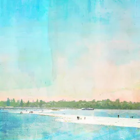 The Sandbar at Point Walter Art Print