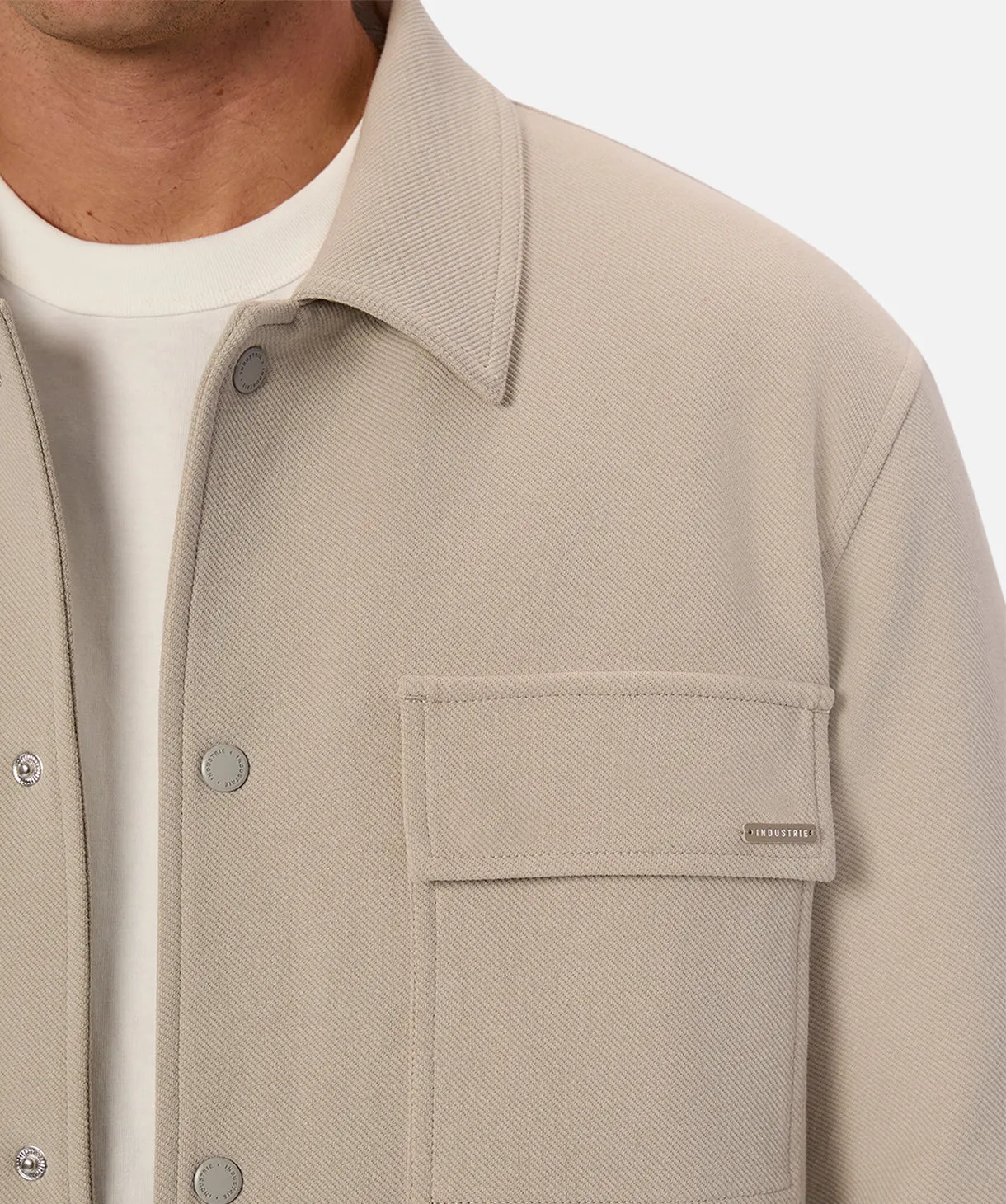 The Westport Field Shirt Jacket - Light Taupe