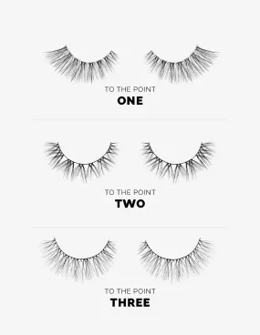 To The Point False Lashes / 3 Sizes