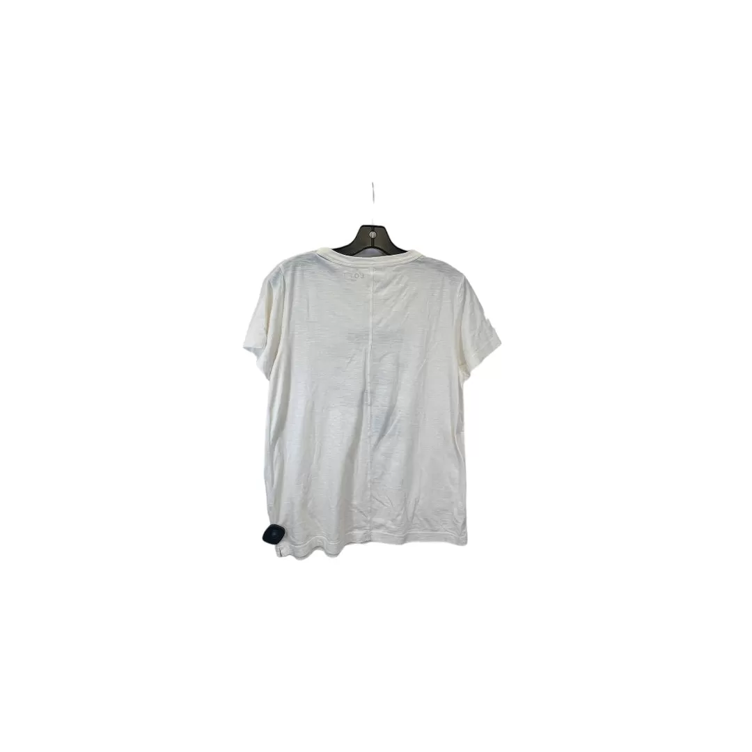 Top Short Sleeve By Loft  Size: M