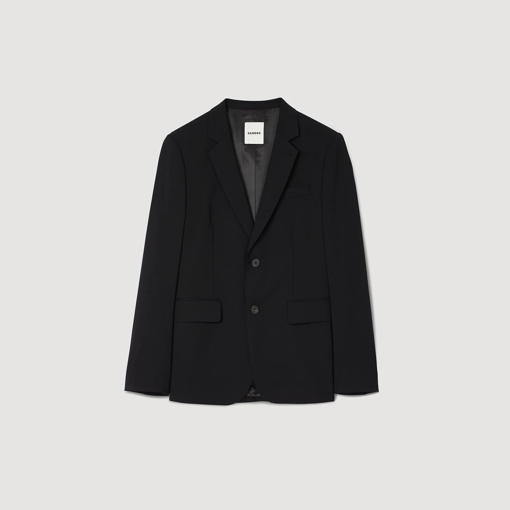 Virgin wool suit jacket