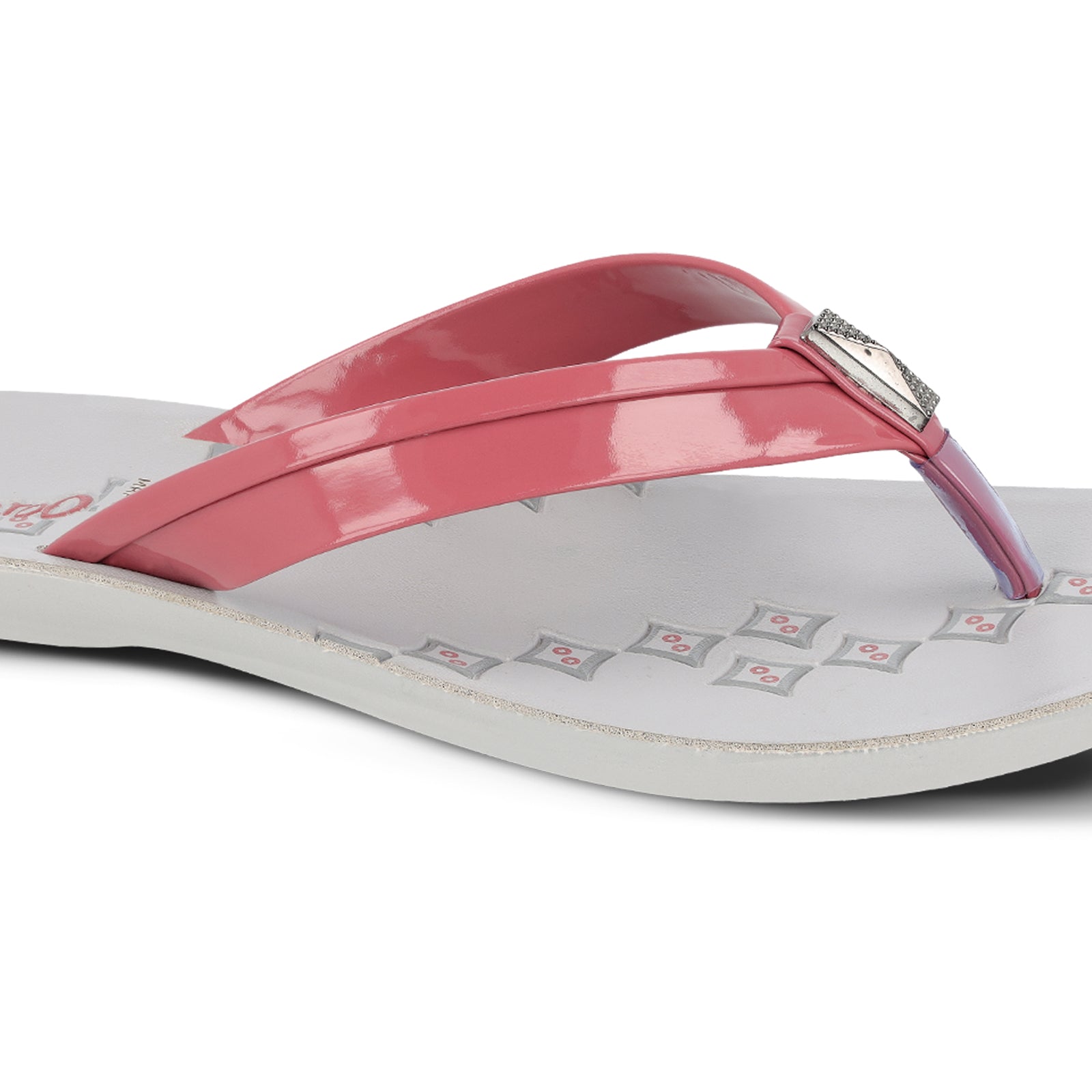 Walkaroo Womens Solid Thong Sandals  - WL7091 FIG