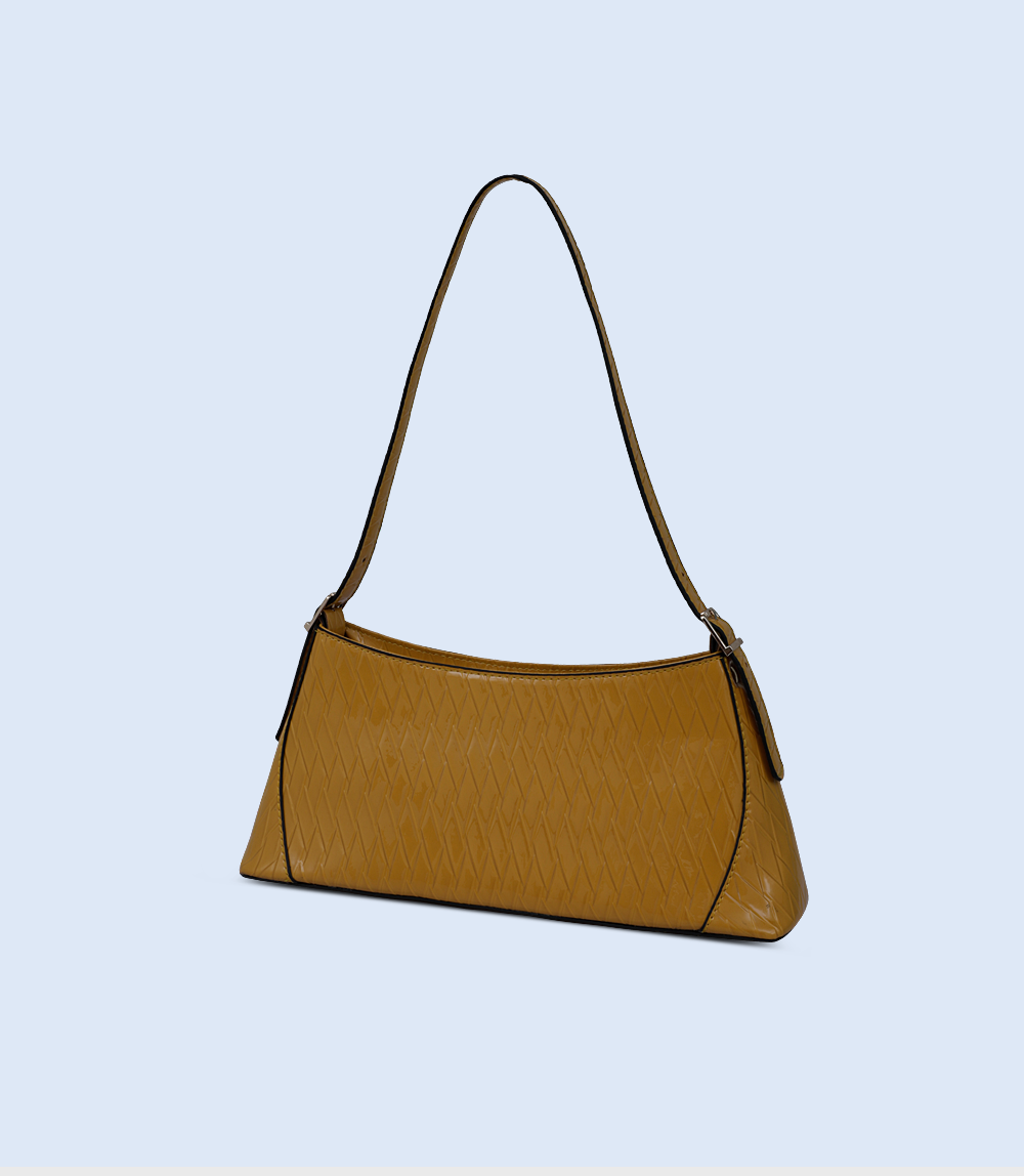 WB2405-MUSTARD-Women Shoulder Bag