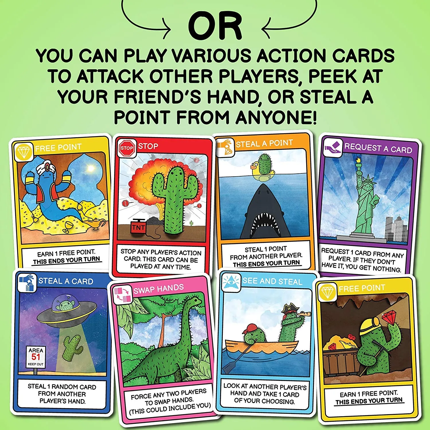 What's The Point? Cactus Card Game