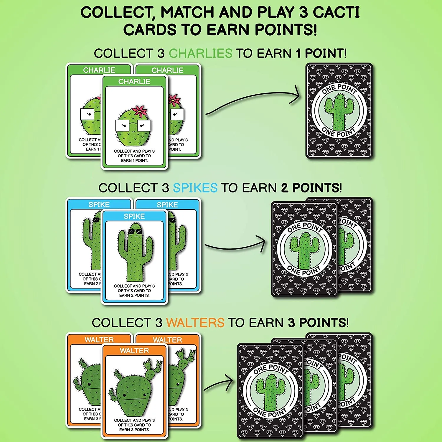 What's The Point? Cactus Card Game