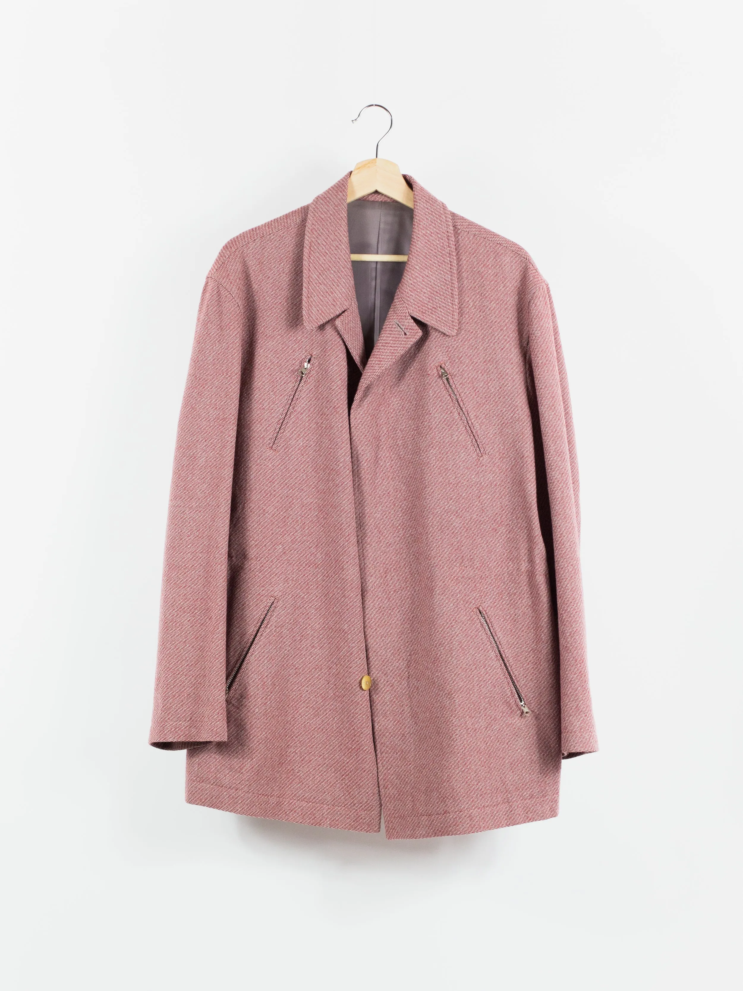 Yohji Yamamoto Y's For Men 90s Pink 2-Piece Suit