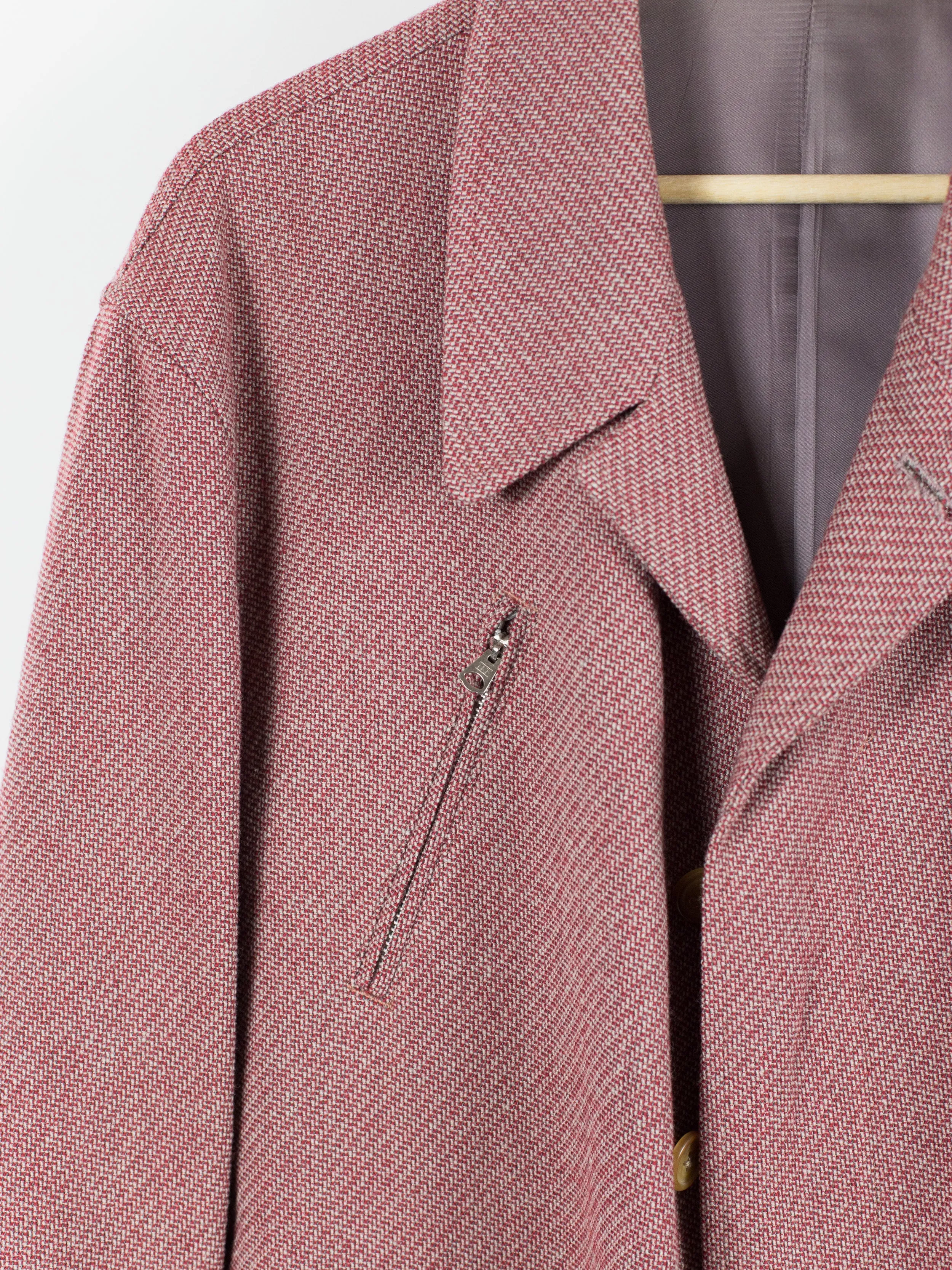 Yohji Yamamoto Y's For Men 90s Pink 2-Piece Suit